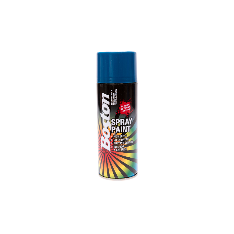 BOSTON SPRAY PAINT- OCEAN BLUE 250GM