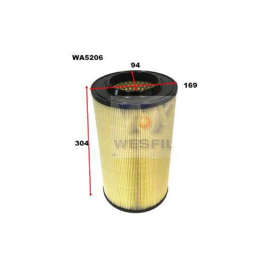 wesfil air filter (a1862)