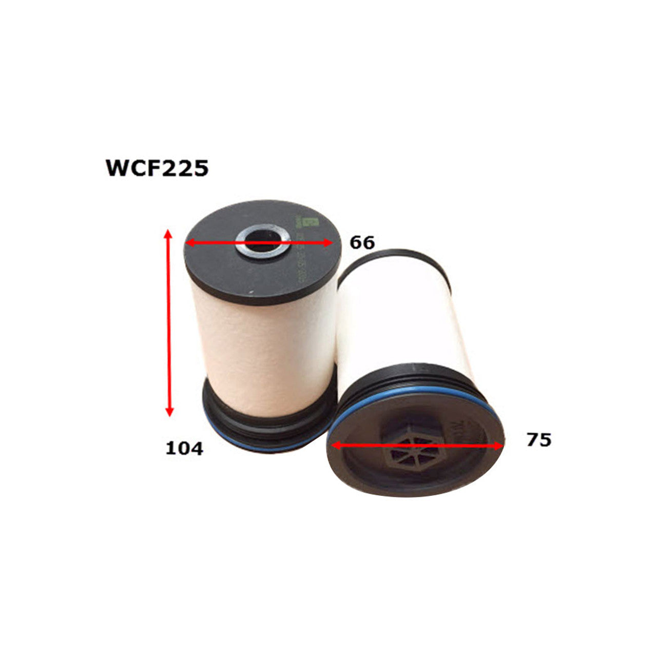 WESFIL FUEL FILTER R2833P