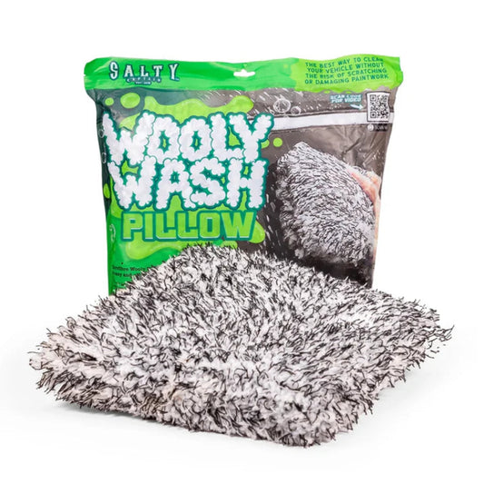 SALTY CAPTAIN WOOLY WASH PILLOW MICROFIBRE