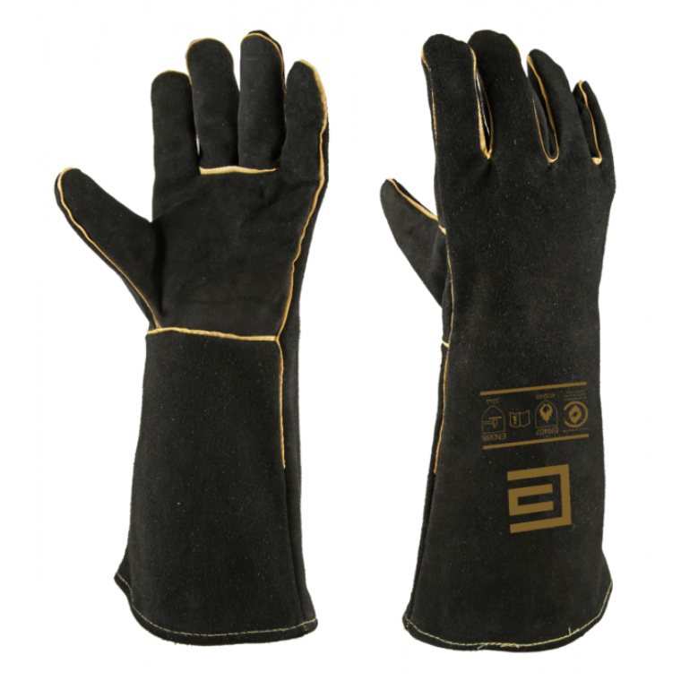 ELLIOTTS Black & Gold Welding Glove