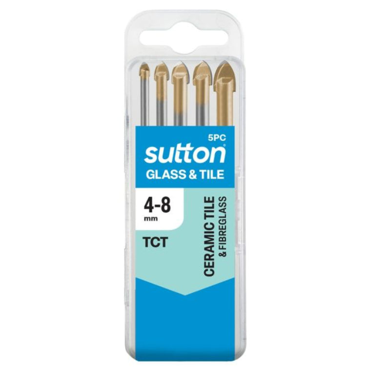 Sutton ceramic tile & fibreglass 5pc 4-8mm
