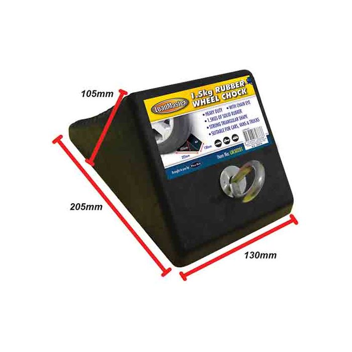 WHEEL CHOCK, TRIANGULAR SHAPED