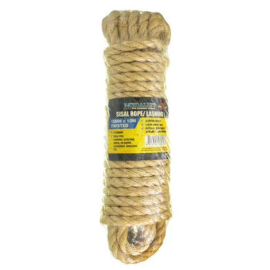NATURAL ROPE 10MM X 10M