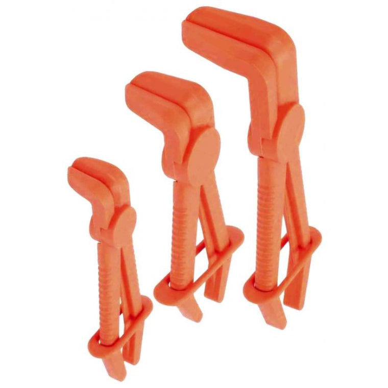 3pc bent hose clamping set